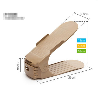 Plastic Shoe Slots Organizer