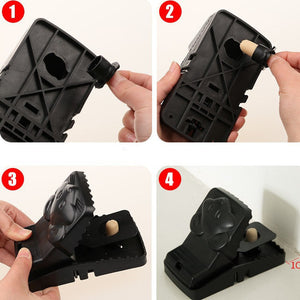 Plastic Mouse Trap Rodent Exterminator