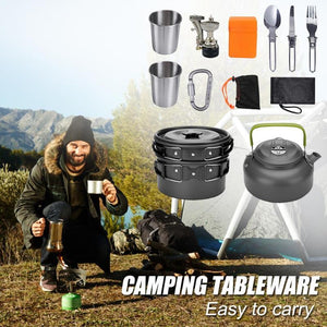Camping Cookware Kit Outdoor Cooking