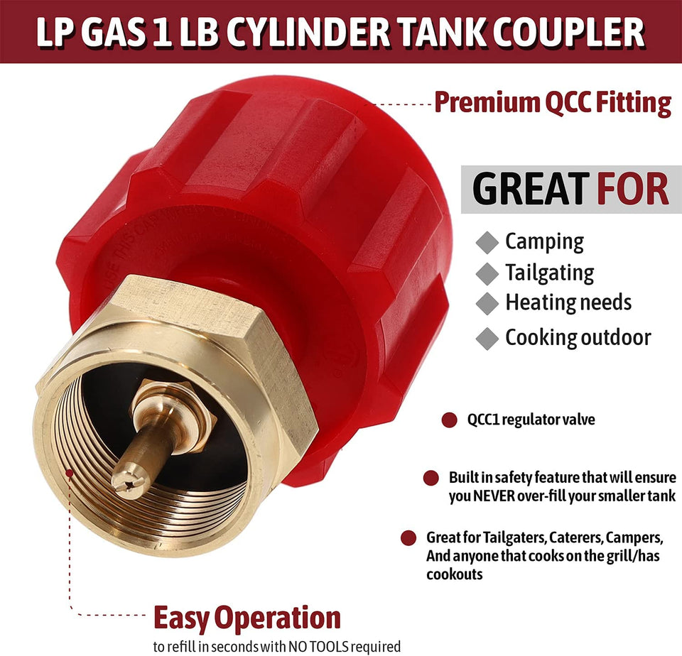 Propane Refill Tool Adapter