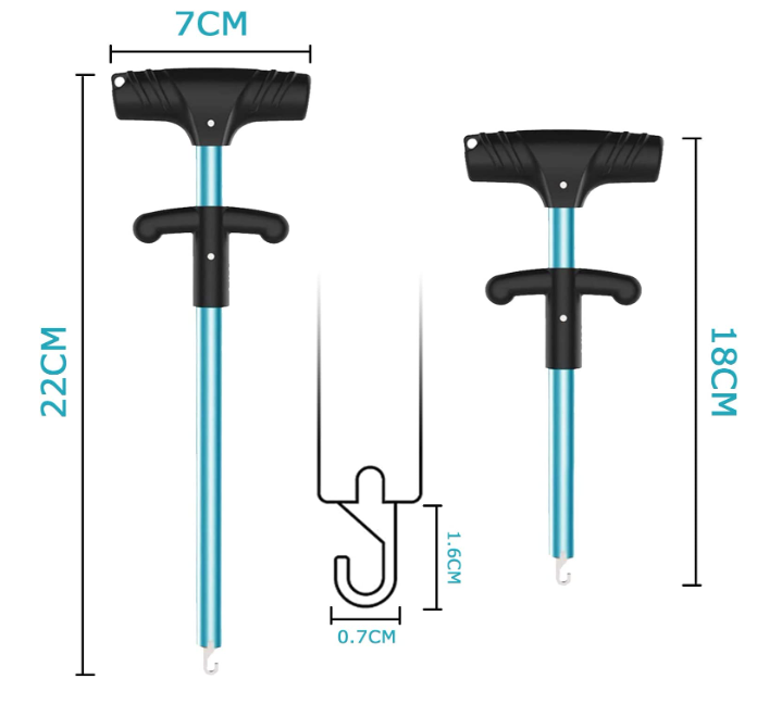 a FISHING HOOK REMOVER