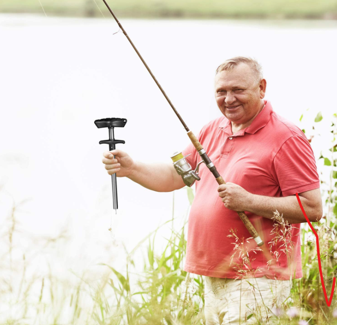 a FISHING HOOK REMOVER