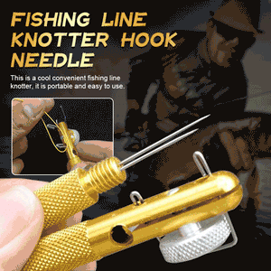 Fish Line Hook Tying Tool