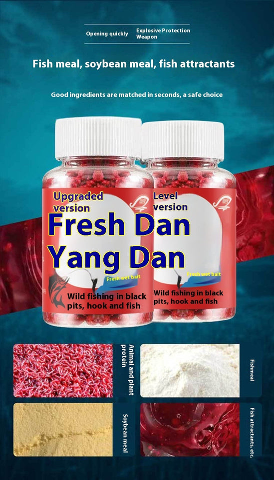 Grass green bait particles ideal for freshwater carp fishing success