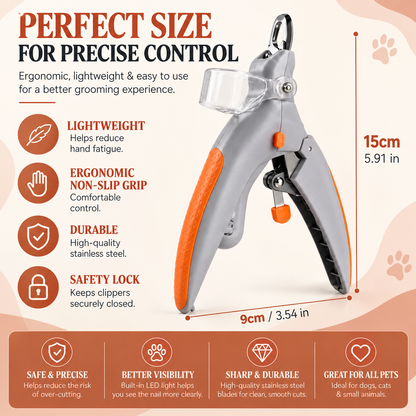 PawVision Pro LED Nail Clippers