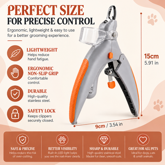 PawVision Pro LED Nail Clippers
