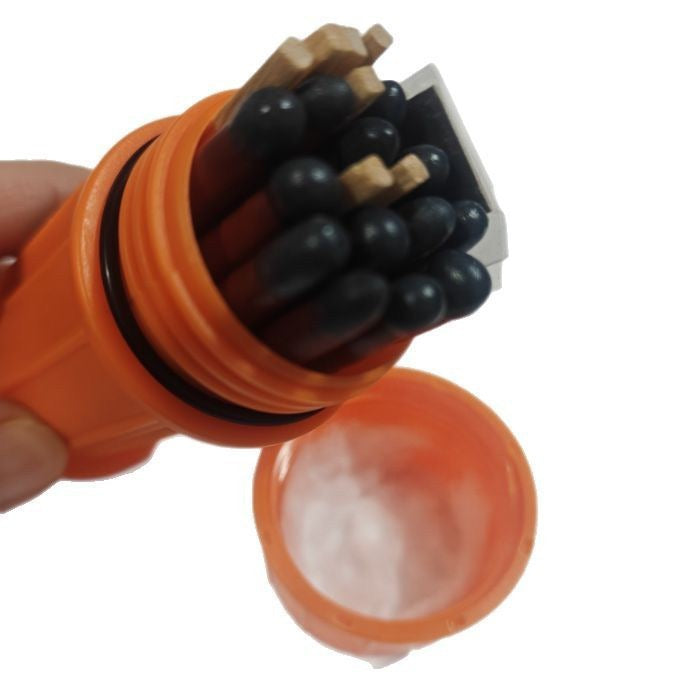 WATERPROOF SURVIVAL MATCHES – 20PCS WITH CASE 🔥