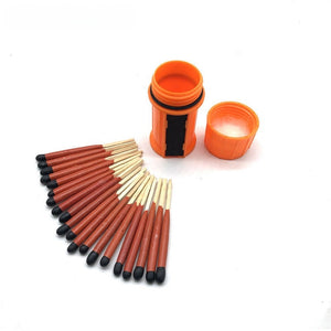 WATERPROOF SURVIVAL MATCHES – 20PCS WITH CASE 🔥