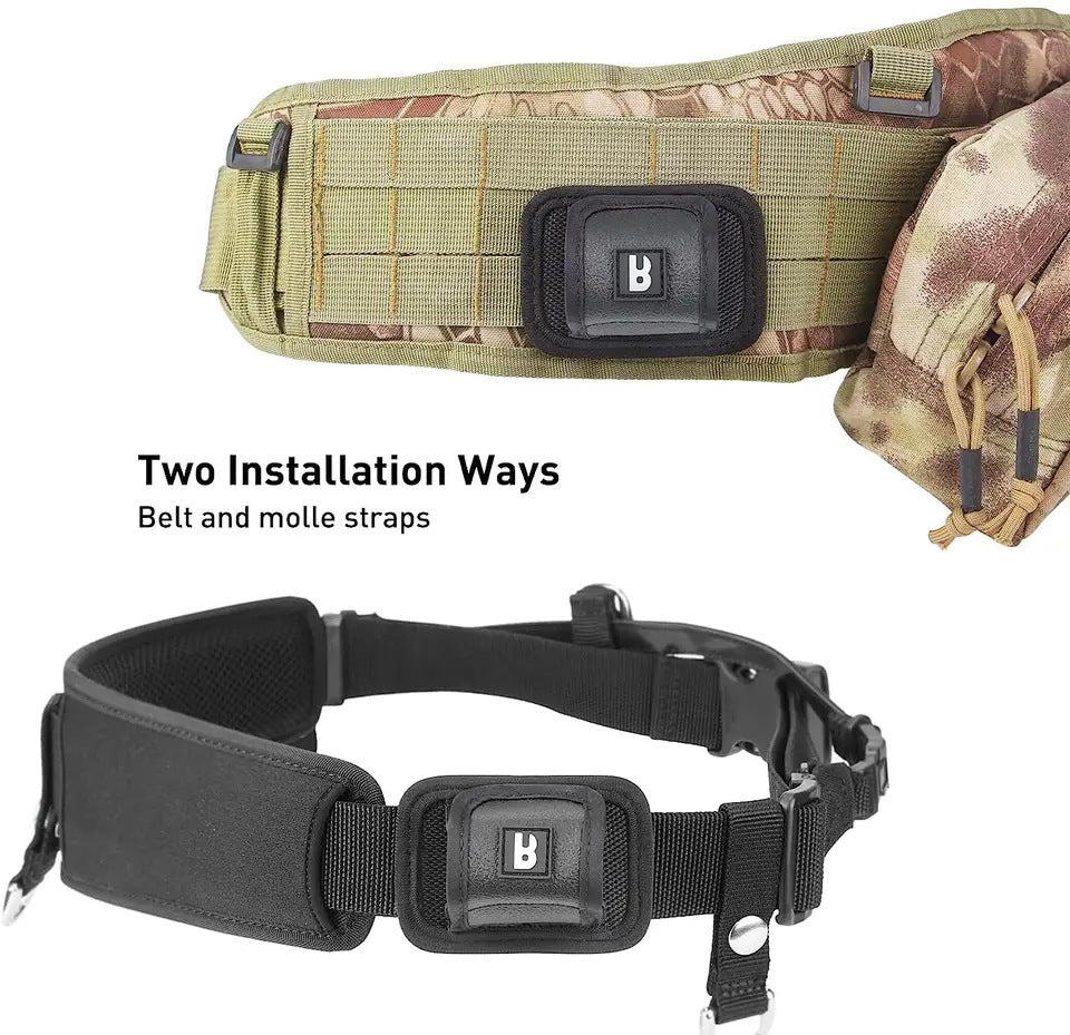 Lightweight and durable fishing rod bracket for outdoor use.
