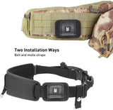 Lightweight and durable fishing rod bracket for outdoor use.