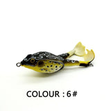 a DOUBLE PROPELLER FROG SOFT BAIT