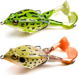a DOUBLE PROPELLER FROG SOFT BAIT