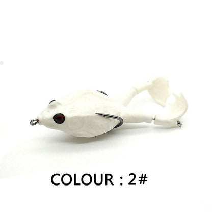 a DOUBLE PROPELLER FROG SOFT BAIT