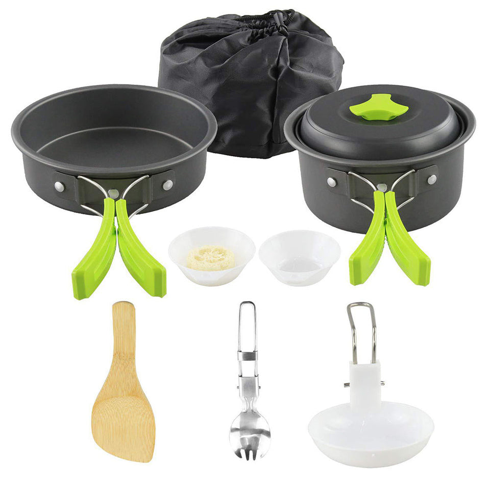 Camping Cookware Kit Outdoor Cooking