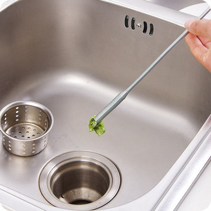 Sewer cleaning hook
