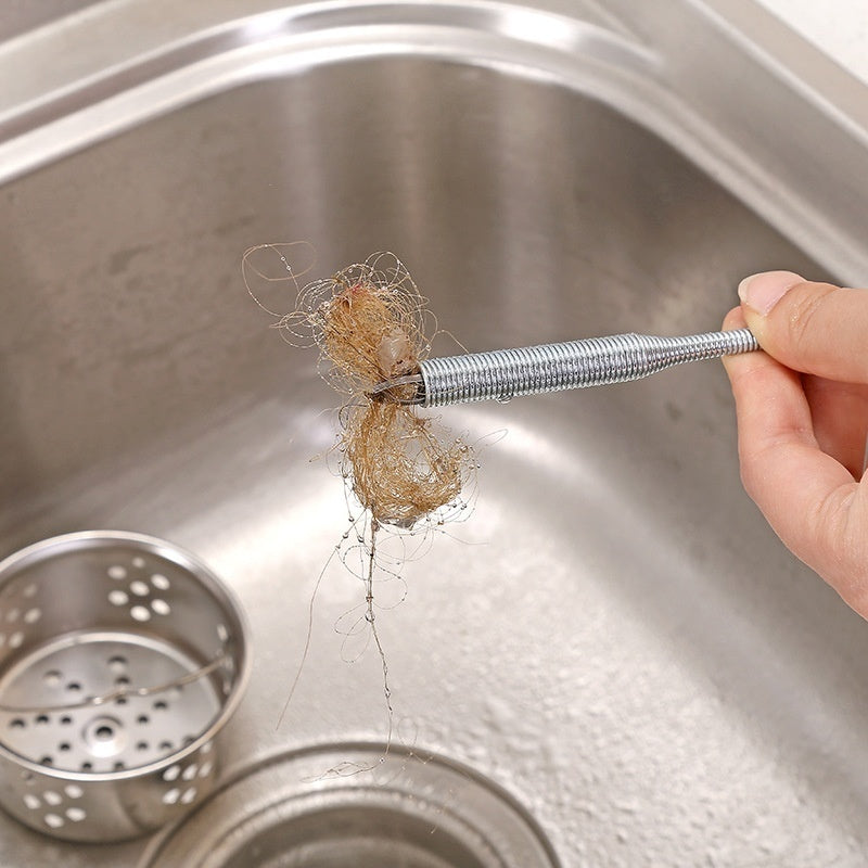 Sewer cleaning hook