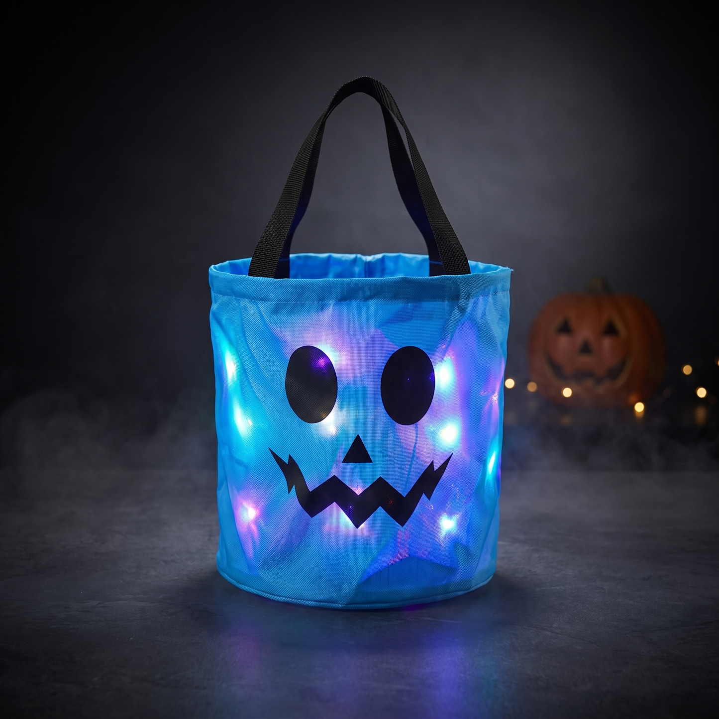 Halloween LED Trick-or-Treat Bucket