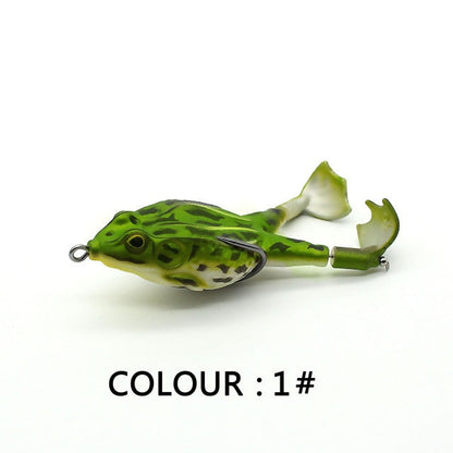 a DOUBLE PROPELLER FROG SOFT BAIT