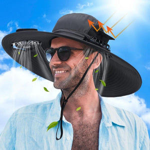Solar Fan Hat