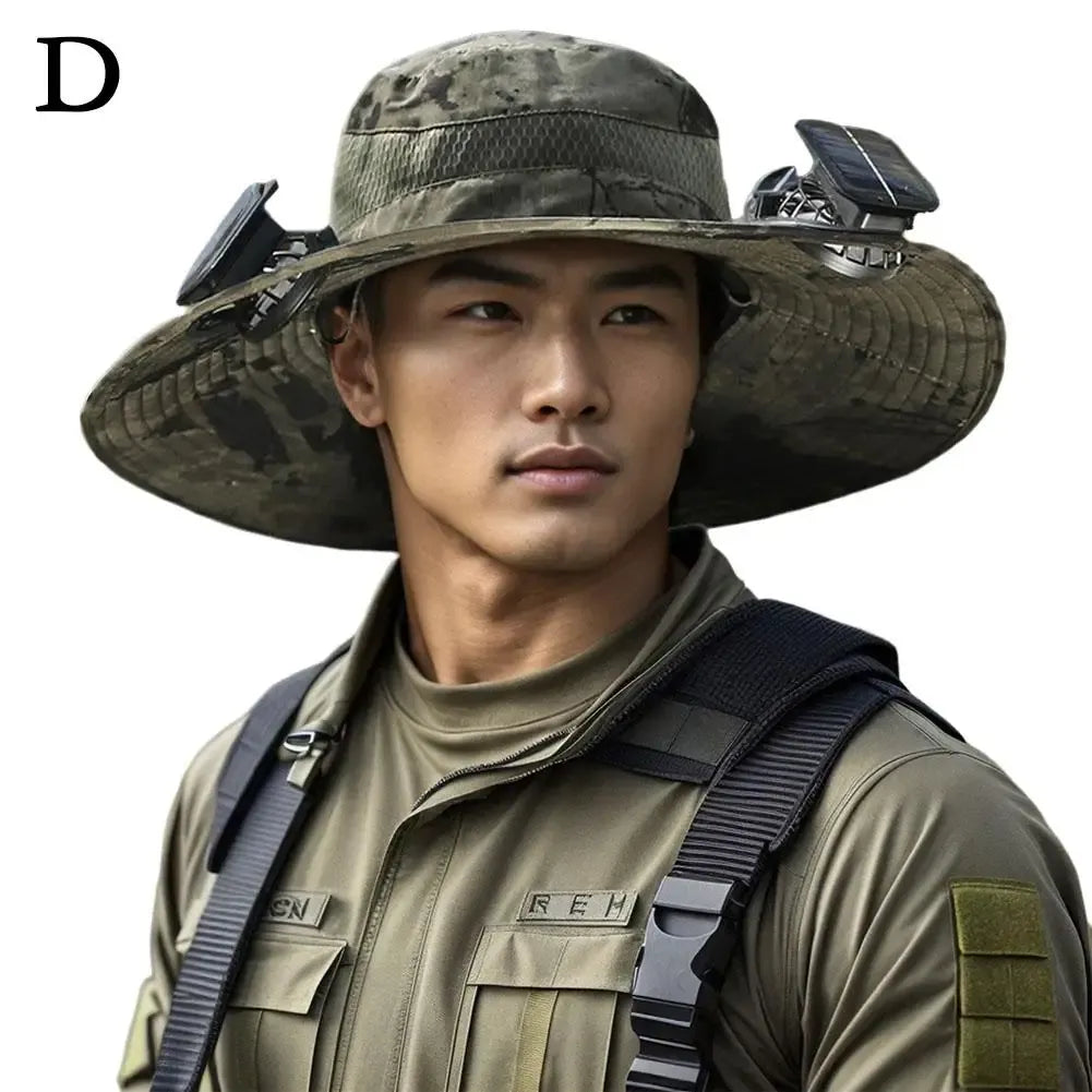 Solar Fan Hat