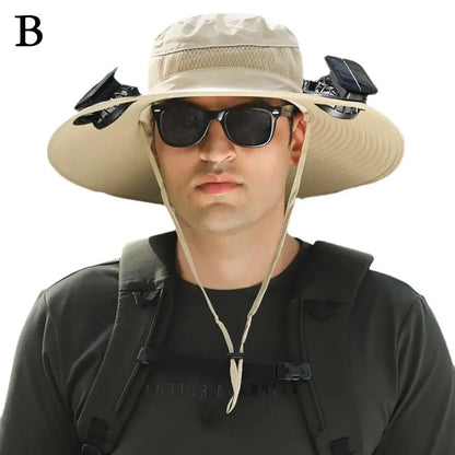 Solar Fan Hat
