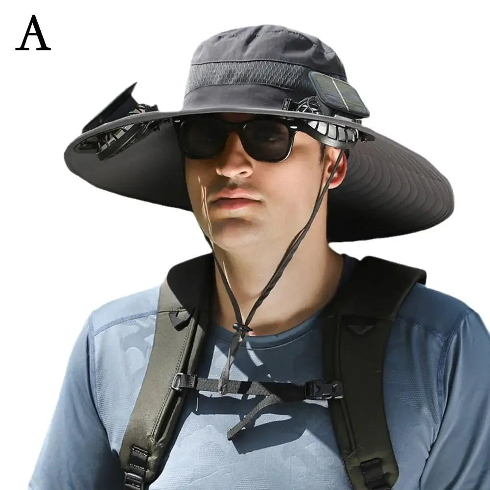 Solar Fan Hat