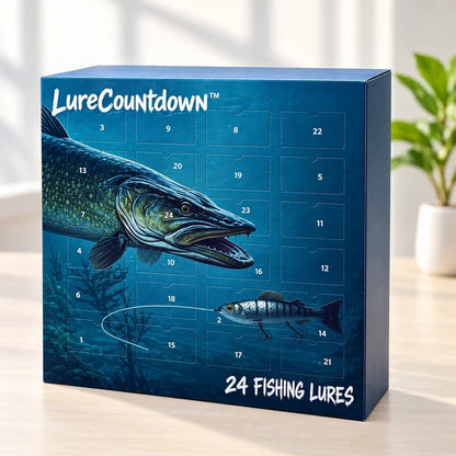 LureCountdown™ fishing advent calendar