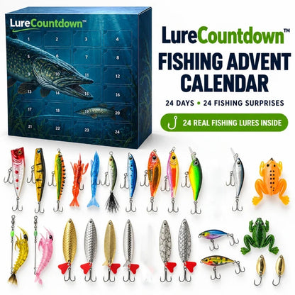 LureCountdown™ fishing advent calendar