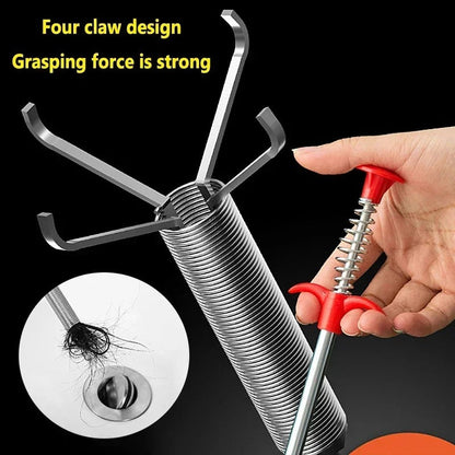 Sewer cleaning hook