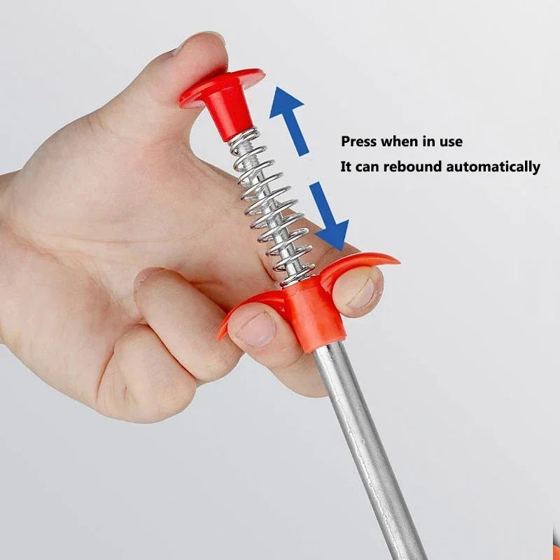Sewer cleaning hook