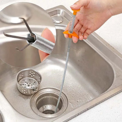 Sewer cleaning hook